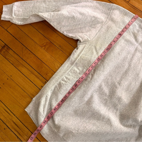 Vintage 1980s Carhartt Rugged Sweatshirt 80s Gray Reverse Weave Embroidered - Picture 8 of 10